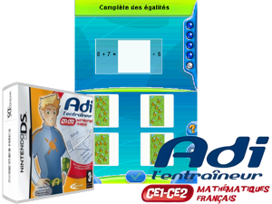 Game Thumbnail - Adi l'Entraineur - Mathematiques, Francais CE1-CE2 (France) [b]